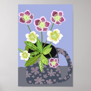 Christmas Rose Poster