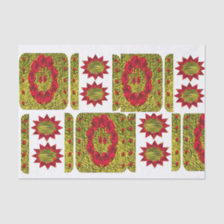 Christmas Roses Tissue Paper