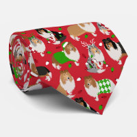 Christmas Rough Collie