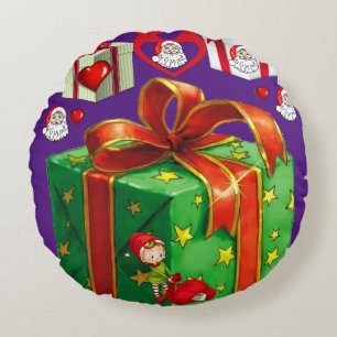 Christmas Round Pillow