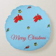 Christmas Round Pillow