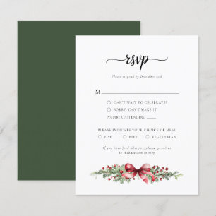 Christmas RSVP Card