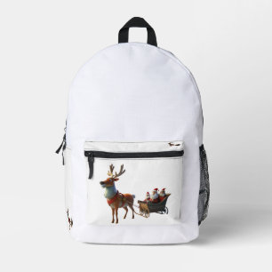Christmas Rudolph Backpack