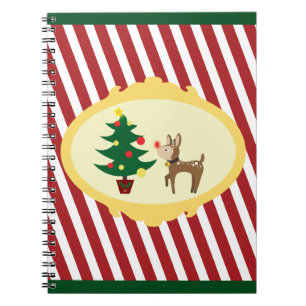 Christmas Rudolph Notebook