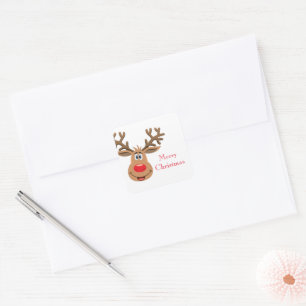 Christmas Rudolph Stickers