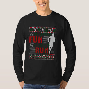 Christmas Running Shirt Runner Half Marathon 5k
