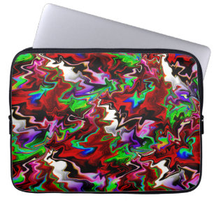 Christmas  Rush.... Laptop Sleeve