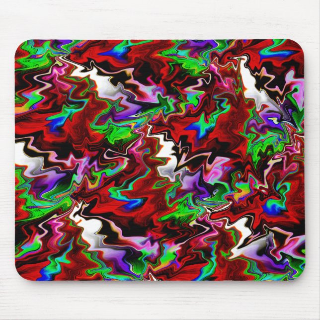 Christmas Rush.... Mouse Mat (Front)