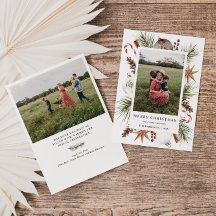 Christmas Rustic Photo Frame