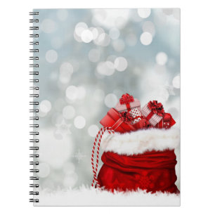 Christmas Sack of Gifts Notebook