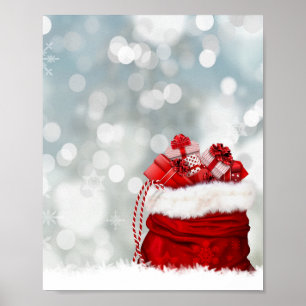 Christmas Sack of Gifts Poster