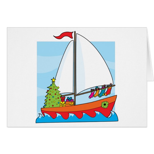 Christmas Sailing (Front Horizontal)