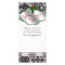 Christmas Salon Rack Card Damask RG Floral