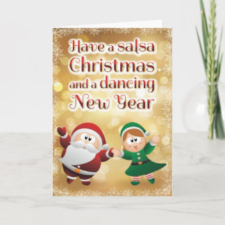 Christmas Salsa Card