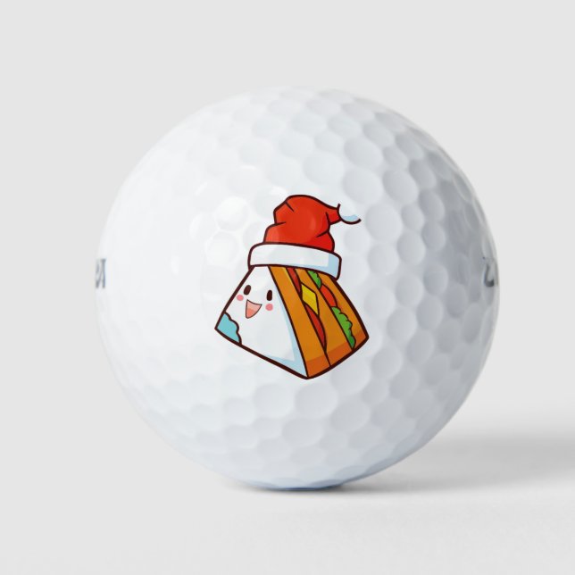 Christmas sandwich golf balls (Front)