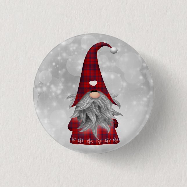 Christmas Santa     3 Cm Round Badge (Front)