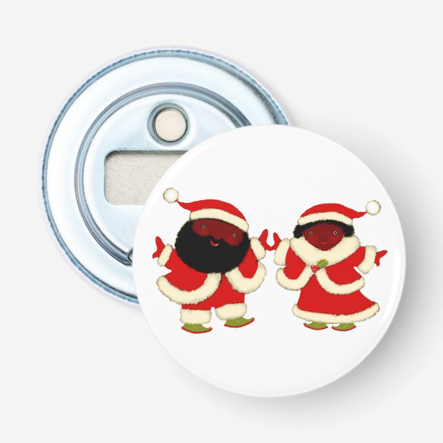 Christmas Santa and Nana Bottle Opener (Front)