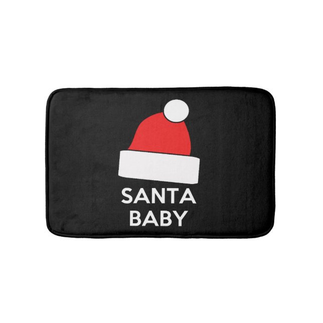 Christmas Santa Baby Bath Mat (Front)