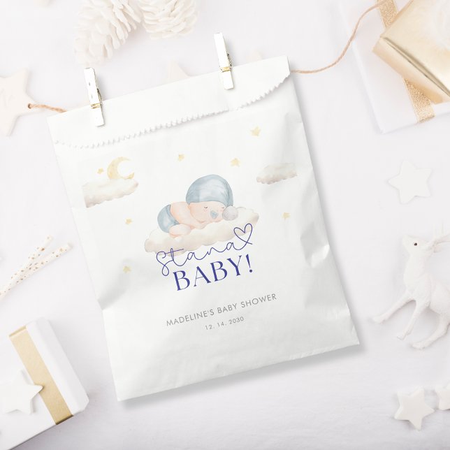 Christmas Santa Baby boy Shower  Favour Bags (Creator Uploaded)