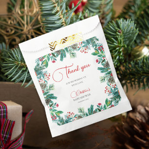 Christmas Santa Baby Gender-Neutral Baby Shower Favour Bags