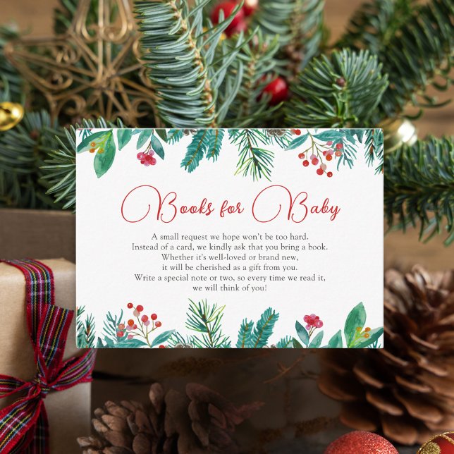 Christmas Santa Baby Gender-Neutral Books for Baby Enclosure Card (Creator Uploaded)