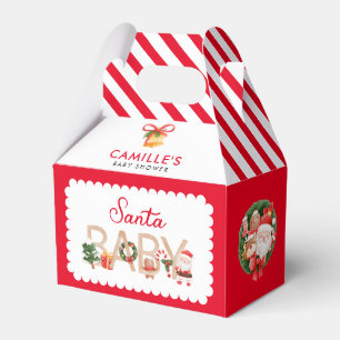 Christmas Santa Baby Shower Favour Box