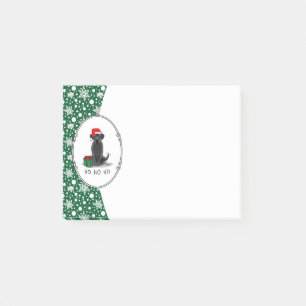 Christmas Santa Black Labrador Retriever Cute Post-it Notes