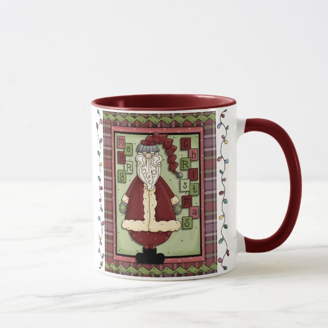 Christmas Santa Christmas Mug (Right)