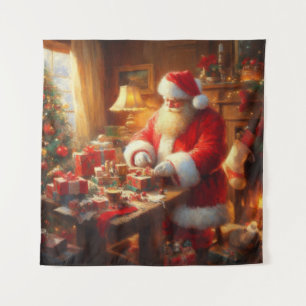 Christmas Santa Claus 4 Tapestry