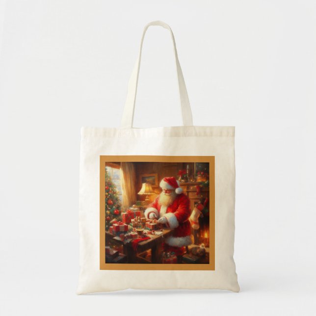 Christmas Santa Claus 4 Tote Bag (Front)