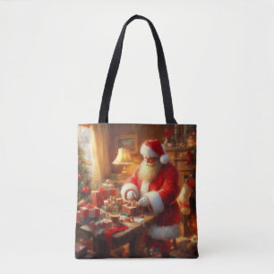 Christmas Santa Claus 4 Tote Bag