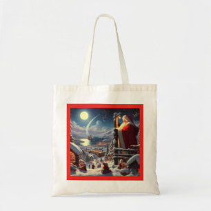 Christmas Santa Claus 5 Tote Bag