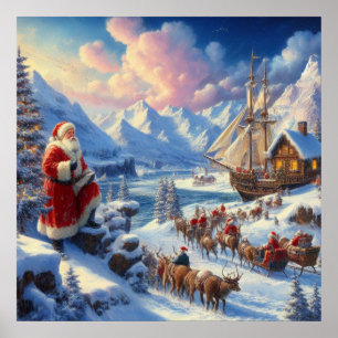 Christmas Santa Claus 6 Poster