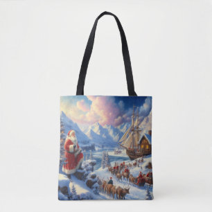 Christmas Santa Claus 6 Tote Bag