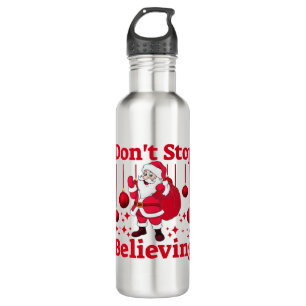 Christmas Santa Claus Believing 710 Ml Water Bottle