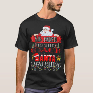 Christmas Santa Claus Coach Gift  T-Shirt