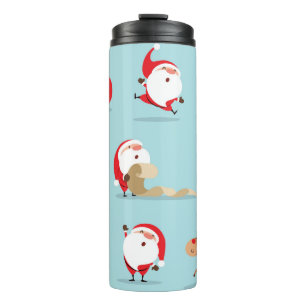 Christmas Santa Claus collection. Thermal Tumbler