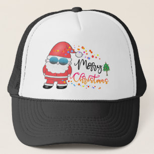 Christmas Santa Claus ho ho ho Trucker Hat