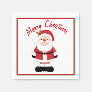Christmas Santa Claus    Napkin