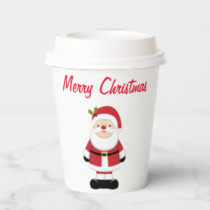 Christmas Santa Claus Paper Cups