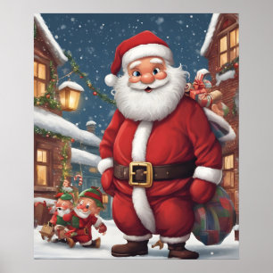 Christmas Santa Claus Poster