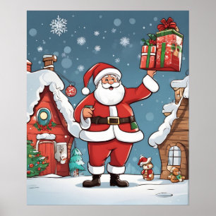 Christmas Santa Claus Poster