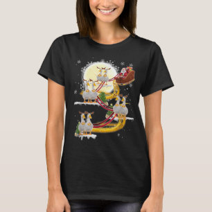 Christmas Santa Claus Riding Duck Funny Duck Xmas T-Shirt