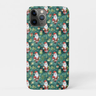 Christmas Santa Claus Seamless Pattern-82909 iPhone 11 Pro Case