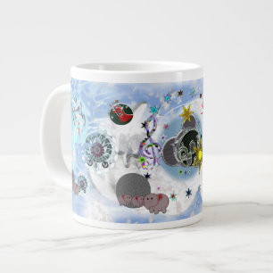 Christmas  Santa Claus Sock Speciality Mug