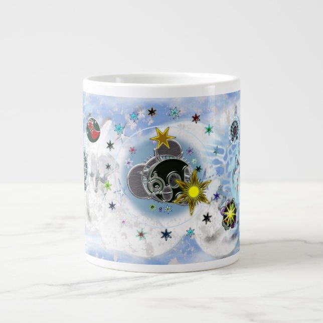  Christmas  Santa Claus Sock Speciality Mug (Front)