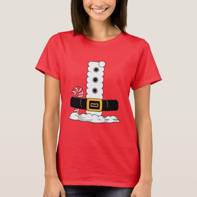Christmas Santa Claus Suit Gift  T-Shirt (Front)
