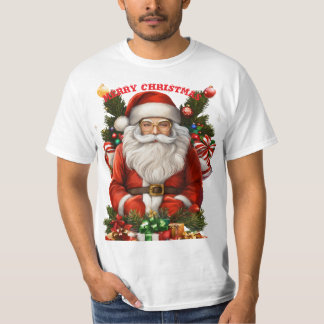 "🎅 Christmas Santa Claus T-Shirt Sale | Trendy Ho