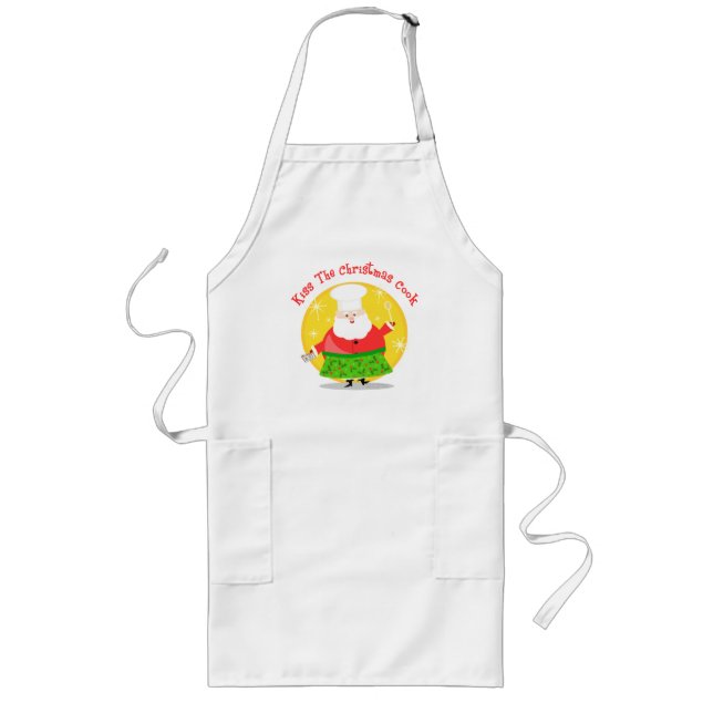 Christmas Santa Cook's Apron (Front)