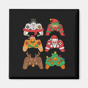 Christmas Santa deer gaming controllers Boys kids Magnet